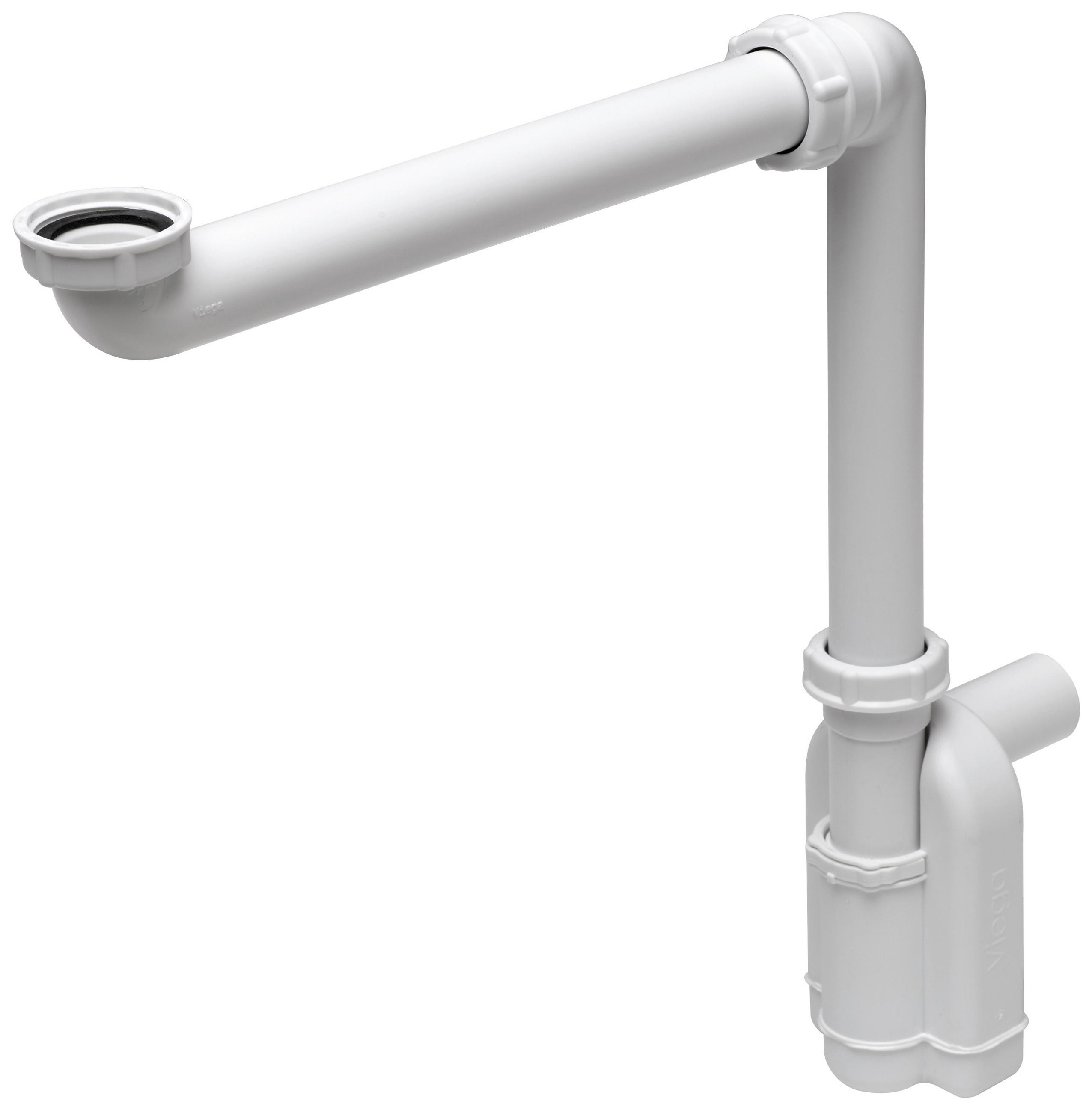 SIPHON 5/36/2 cm  - Weiß, Basics, Kunststoff (5/36/2cm) - Sadena