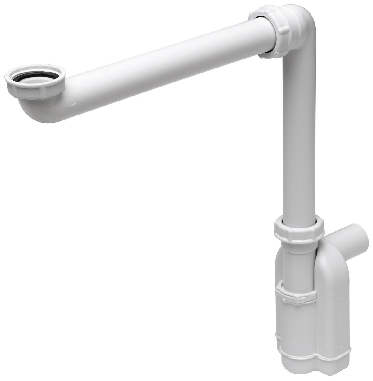 SIPHON 5/36/2 cm  - Weiß, Basics, Kunststoff (5/36/2cm) - Sadena