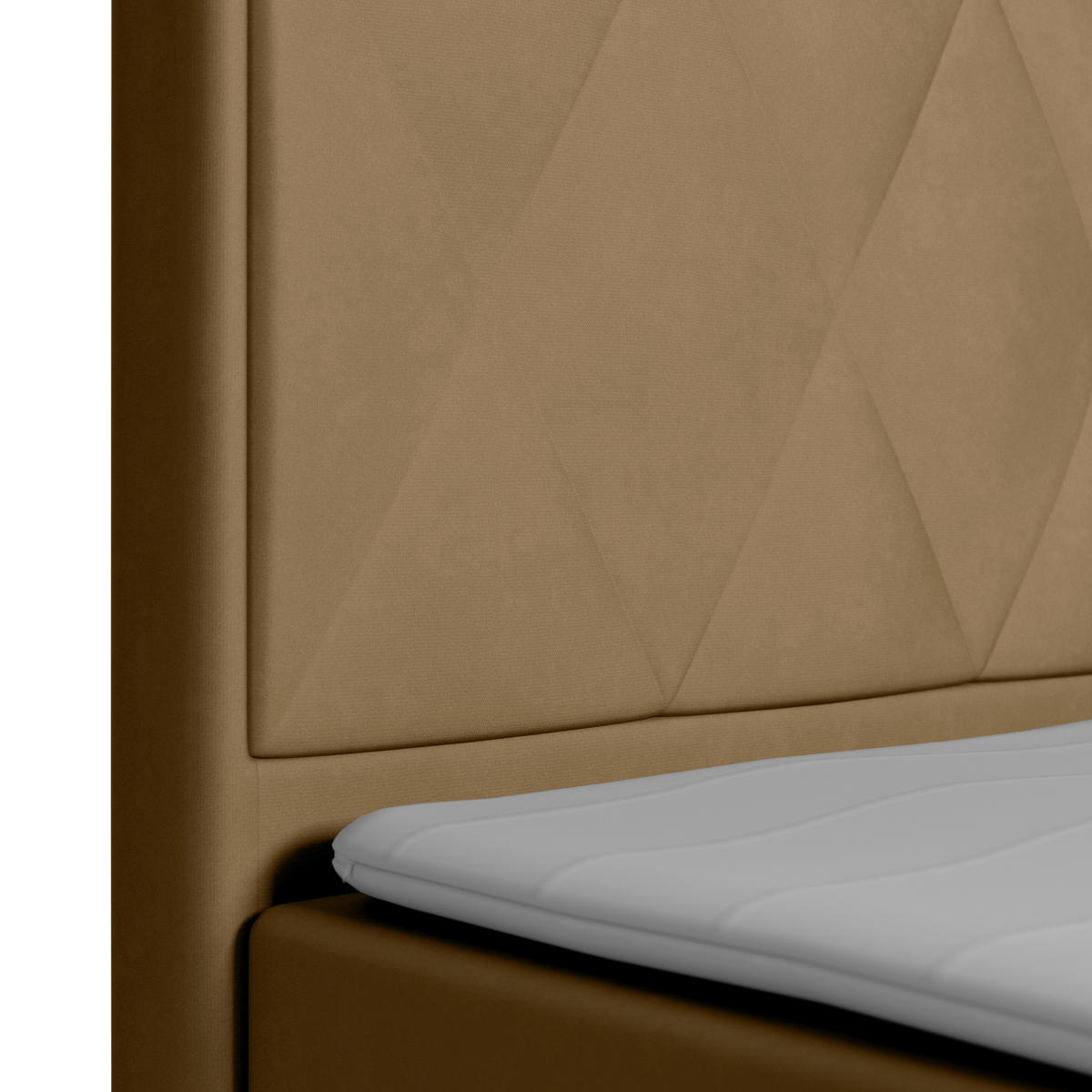 BOXSPRINGBETT 180/200 cm  in Beige  - Beige, Modern, Holz/Kunststoff (180/200cm) - MID.YOU