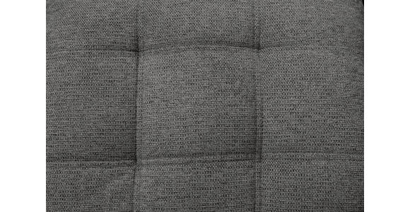 ECKSOFA Graubraun Chenille  inkl. Bettkasten, Schlaffunktion, Rücken echt, Kopfteilverstellung, Liegefläche im Originalstoff  - Chromfarben/Graubraun, KONVENTIONELL, Kunststoff/Textil (205/260cm) - Carryhome