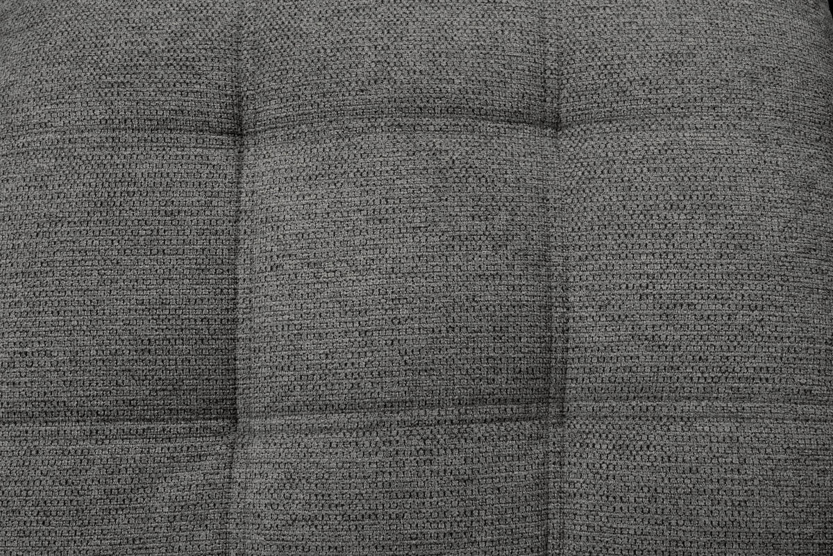 ECKSOFA Graubraun Chenille  - Chromfarben/Graubraun, KONVENTIONELL, Kunststoff/Textil (205/260cm) - Carryhome
