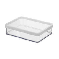 KUTIJA ZA ČUVANJE HRANE  1 l    - prozirna/bela, Konvencionalno, plastika (20/15/4,8cm) - Rotho