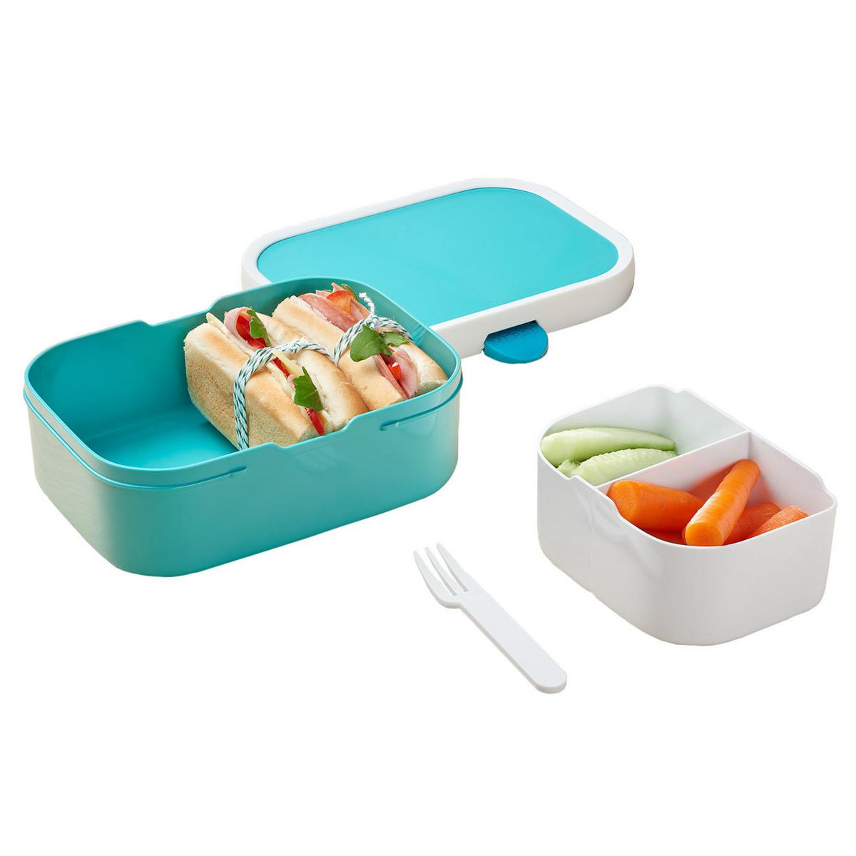 BROTZEITBOX - Multicolor, Design, Kunststoff (17,8/13,2/6,1cm) - Mepal