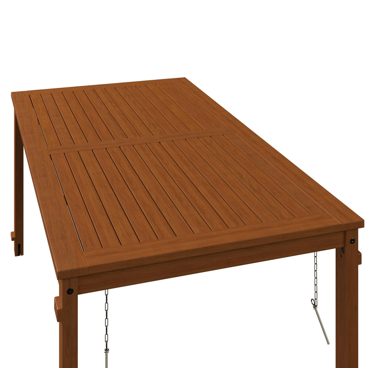 GARTENSET 6-teilig  - Grau/Akaziefarben, Natur, Holz (150/300/90/79cm) - Ambia Garden