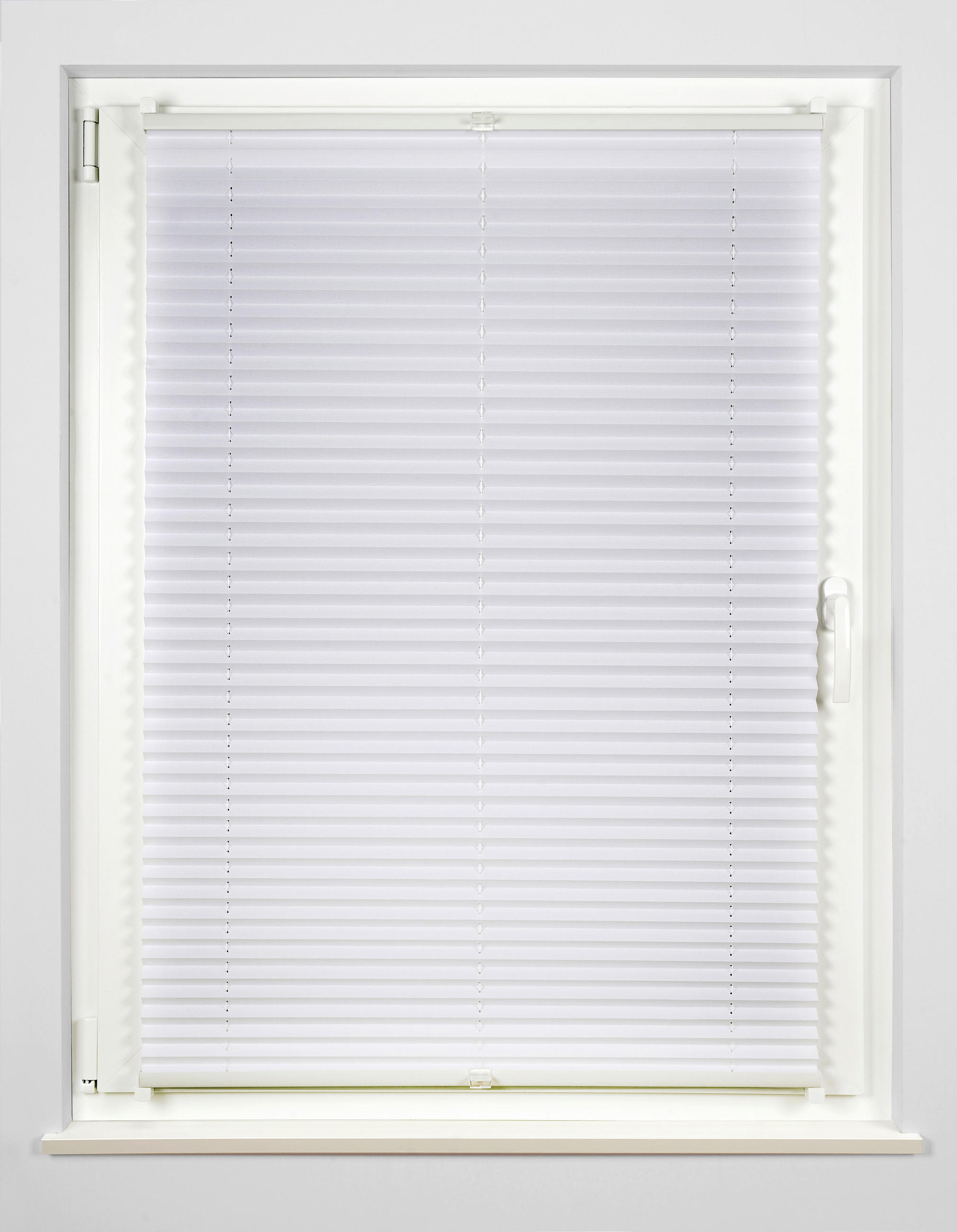 PLISSEE      - Weiß, Basics, Textil (90/210/2,2cm) - Homeware