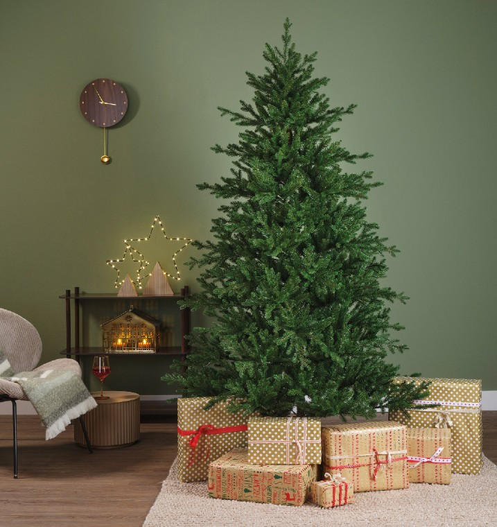 WEIHNACHTSBAUM  - Basics (140,00/140,00/210,00cm) - X-Mas