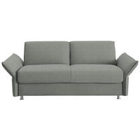 SCHLAFSOFA  in Flachgewebe Grau  - Chromfarben/Grau, Design, Textil/Metall (194-234/85/100cm) - Bali