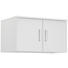 AUFSATZSCHRANK - Silberfarben/Weiß, KONVENTIONELL, Holzwerkstoff/Kunststoff (72/43/54cm) - Xora AUFSATZSCHRANK - Silberfarben/Weiß, KONVENTIONELL, Holzwerkstoff/Kunststoff (72/43/54cm) - Xora