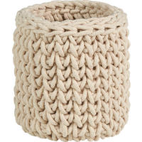 AUFBEWAHRUNGSKÖRBCHEN  18/18 cm    - Beige, Basics, Textil (18/18cm) - Patinio