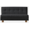 SCHLAFSOFA Juice in Dunkelgrau  - Dunkelgrau/Naturfarben, Design, Holz/Textil (165/92/102cm) - Novel