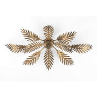 DECKENLEUCHTE    100/60/25 cm  - Cognac, KONVENTIONELL, Metall (100/60/25cm)