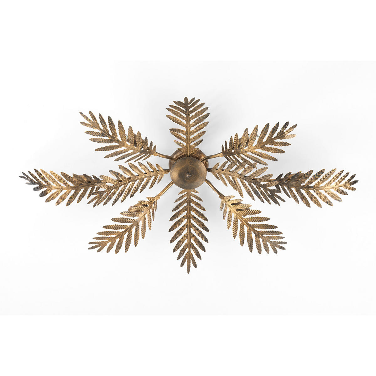 DECKENLEUCHTE    100/60/25 cm  - Cognac, KONVENTIONELL, Metall (100/60/25cm)