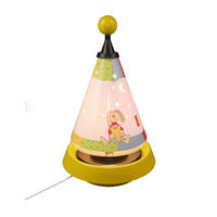 KINDERTISCHLEUCHTE 21/35 cm   - Blau/Gelb, LIFESTYLE, Kunststoff (21/35cm) - Niermann