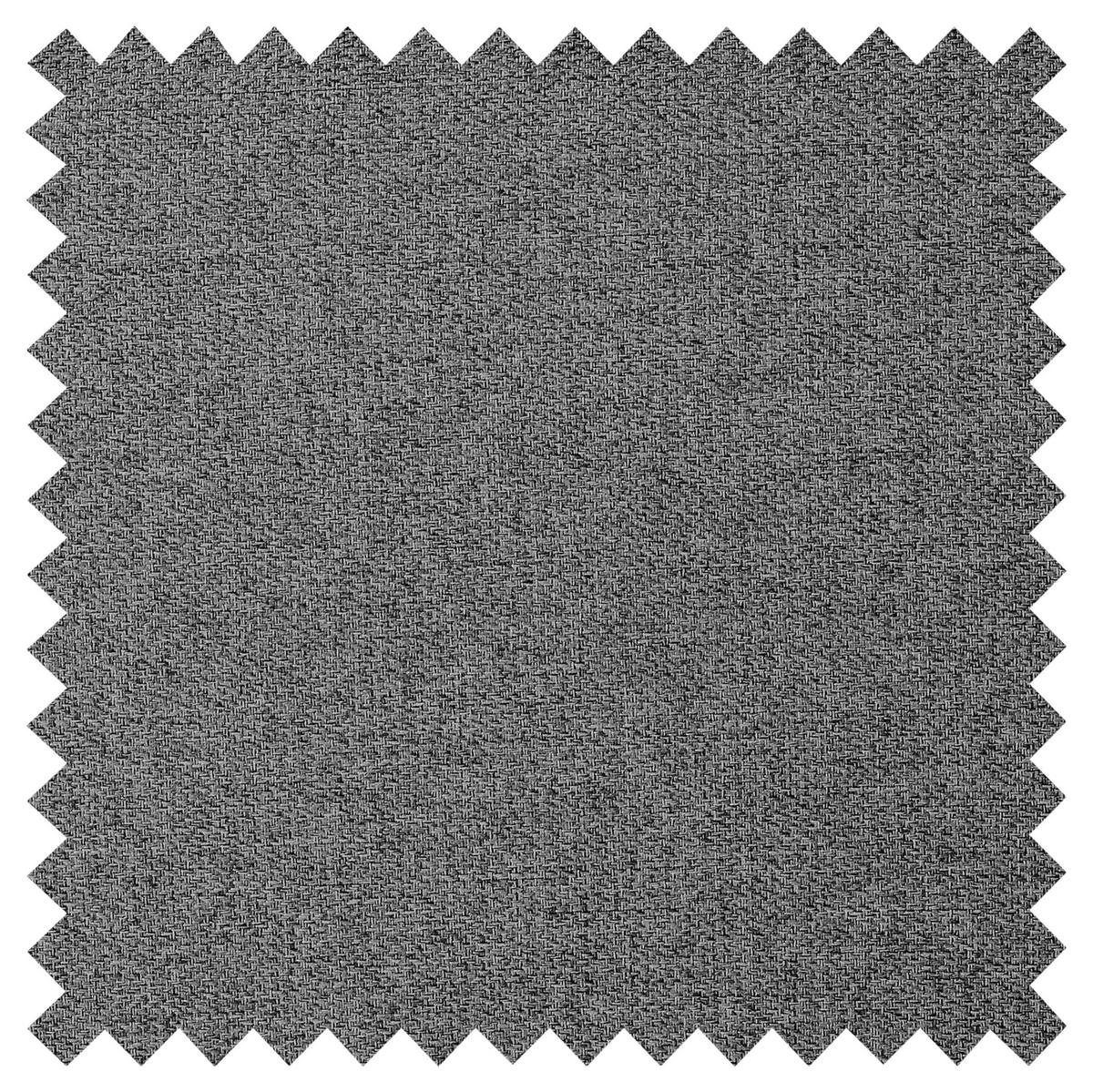 ECKSOFA Dunkelgrau Flachgewebe  - Dunkelgrau/Schwarz, Design, Textil/Metall (172/313cm) - Livetastic