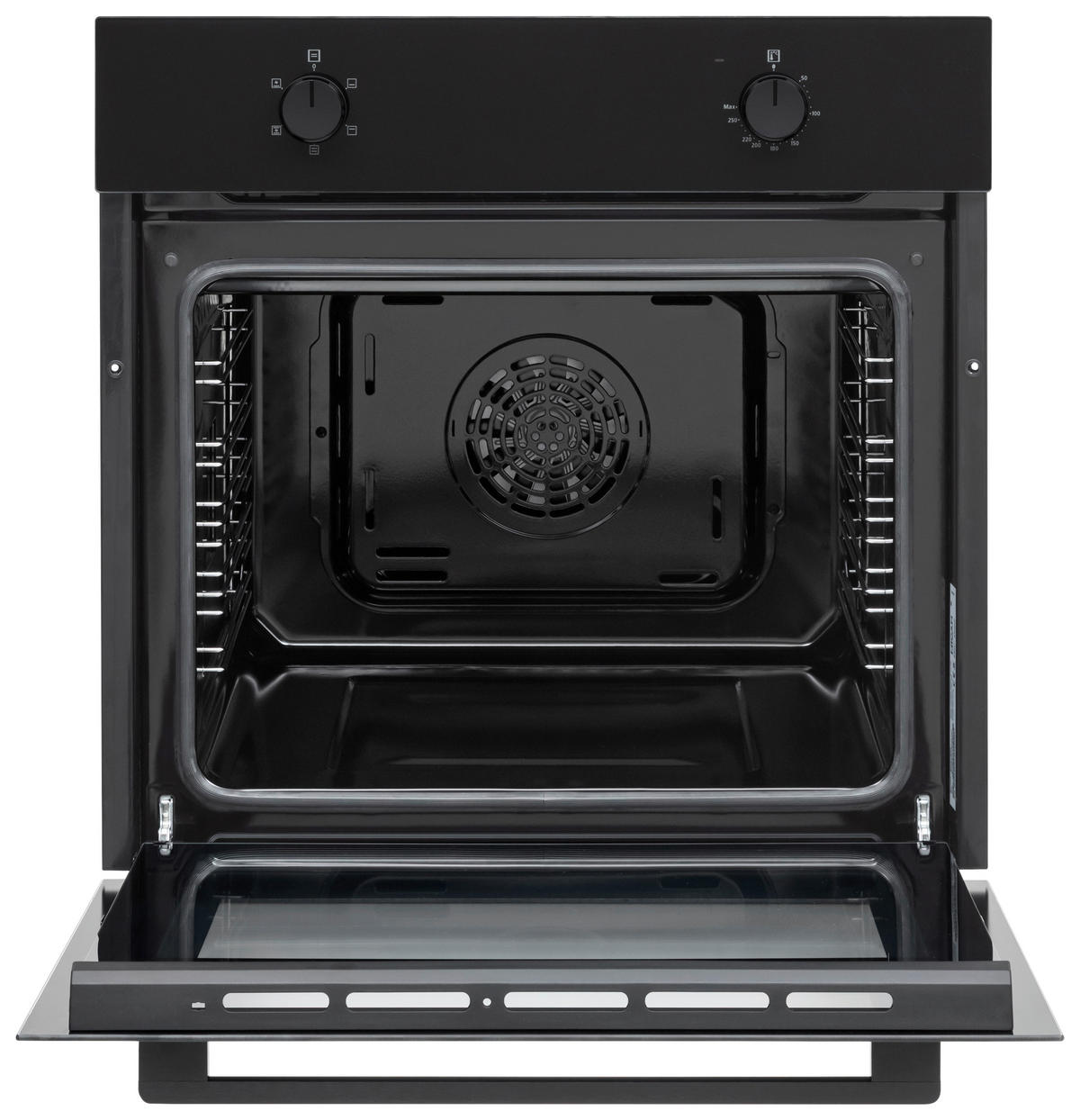 INBYGGNADSUGN BOAUS65  - svart, Basics, metall/glas (59,5/59,5/55-57cm) - Mican