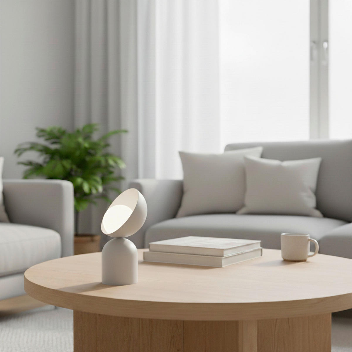 TISCHLEUCHTE 18/18/31 cm  - Weiß, KONVENTIONELL, Glas/Metall (18/18/31cm)