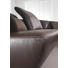 WOHNLANDSCHAFT Echtleder Dunkelbraun - Chromfarben/Dunkelbraun, Design, Leder/Metall (301/185cm) - Koinor WOHNLANDSCHAFT Echtleder Dunkelbraun - Chromfarben/Dunkelbraun, Design, Leder/Metall (301/185cm) - Koinor