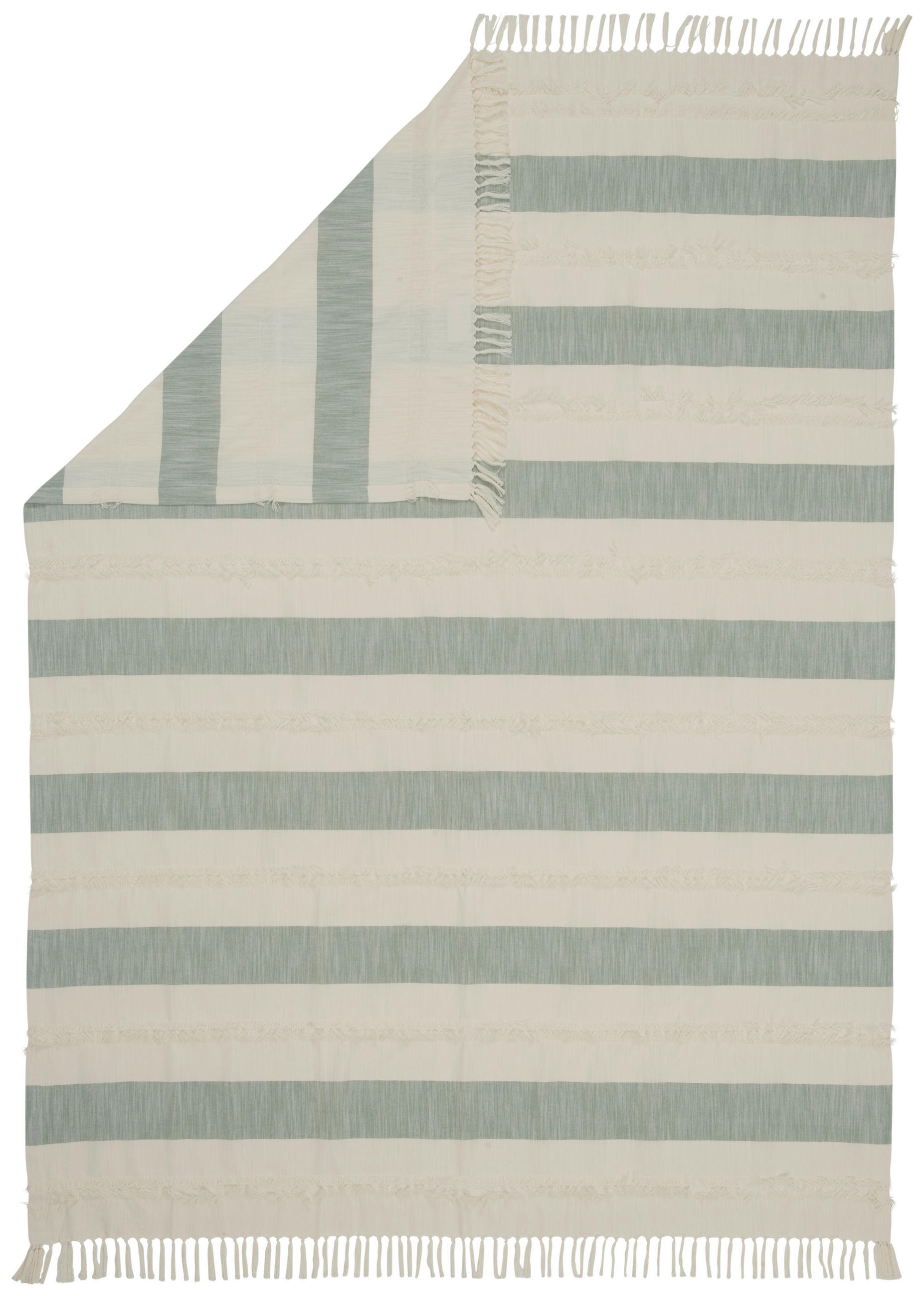DENNÁ PRIKRÝVKA, bavlna, 150/200 cm - zelená, Konventionell, textil (150/200cm) - Esposa