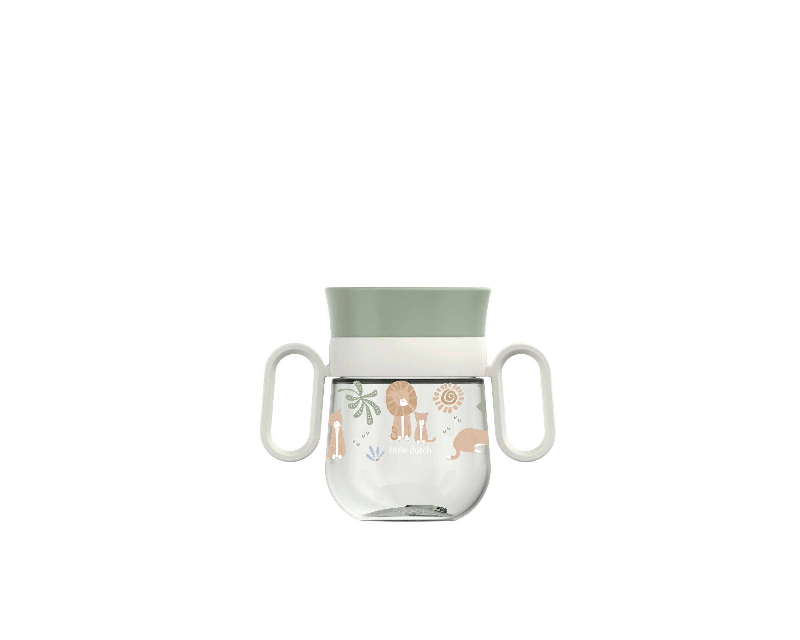 TRINKBECHER Mio  - Salbeigrün/Multicolor, Basics, Kunststoff (300cm) - Mepal
