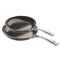 PFANNENSET Daily Edition Edelstahl 2-teilig  - Edelstahlfarben, Basics, Metall (28/18,2/48,3cm) - Berndes