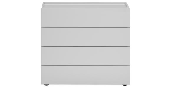 KOMMODE in 100,2/88,6/44,3 cm - Schwarz/Weiß, Design, Holzwerkstoff/Kunststoff (100,2/88,6/44,3cm) - Novel