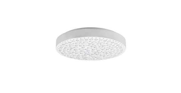 LED-DECKENLEUCHTE 40,5/9 cm   - Weiß, Basics, Kunststoff (40,5/9cm) - Novel