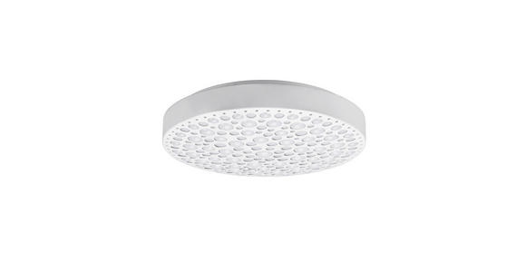 LED-DECKENLEUCHTE 40,5/9 cm - Weiß, Basics, Kunststoff (40,5/9cm) - Novel
