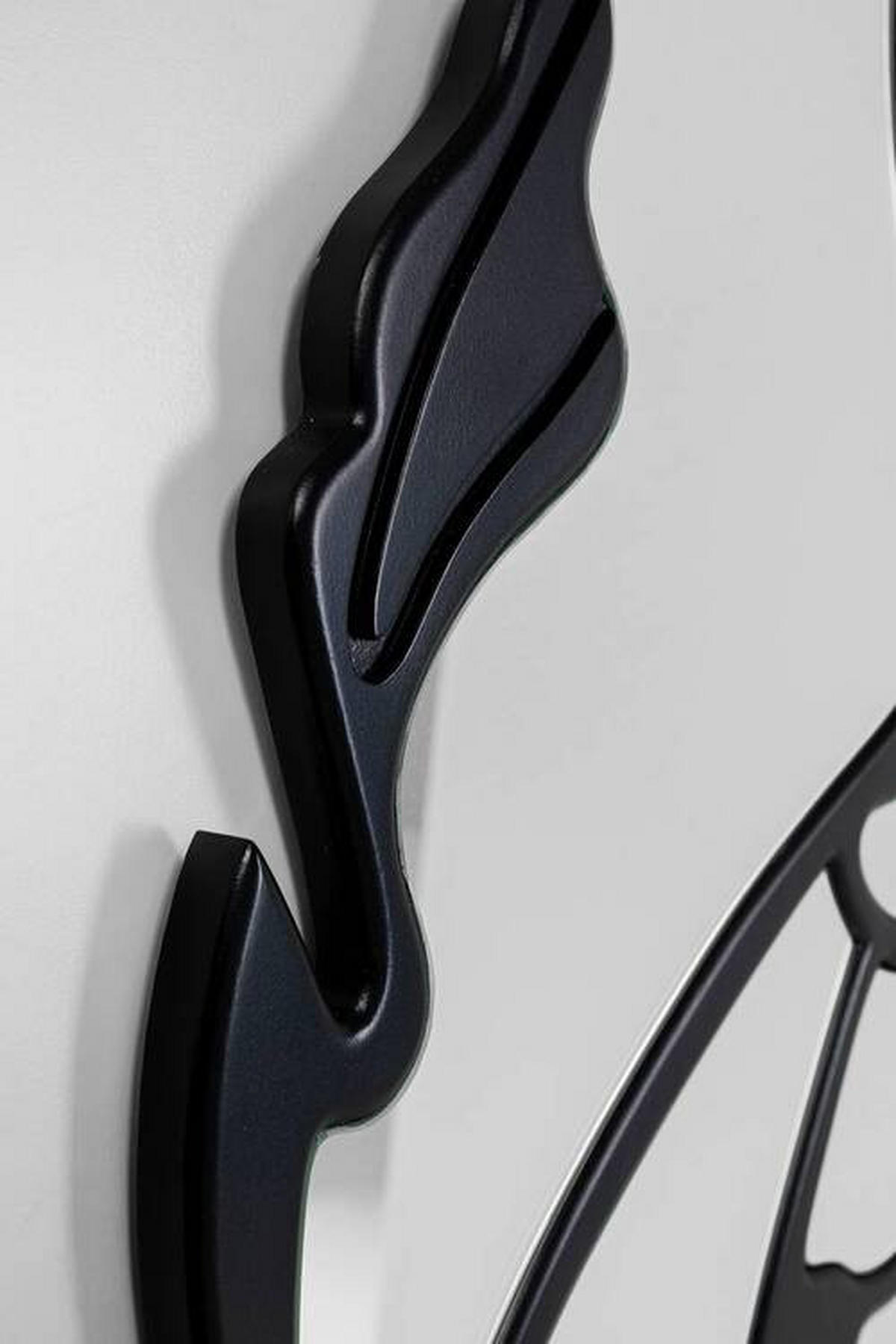 WANDSPIEGEL 100/100/2,5 cm  - Schwarz, Design, Glas/Holzwerkstoff (100/100/2,5cm) - Ambia Home