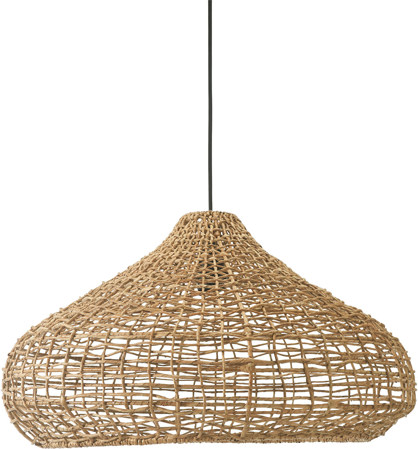 HÄNGELEUCHTE Mira 58/32/58 cm   - Natur, Naturmaterialien (58/32/58cm) - PR Home