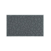 BADEMATTE Anthrazit 65/115 cm  - Anthrazit, Basics, Kunststoff/Textil (65/115cm) - Grund
