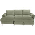 Freisteller von Carryhome ECKSOFA Olivgrün Cord.
