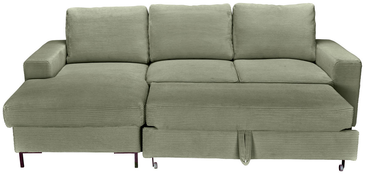 Freisteller von Carryhome ECKSOFA Olivgrün Cord.