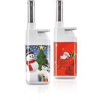 UPALJAČ SET 2/1  metal, plastika    - Osnovno, metal/plastika (12cm) - X-Mas