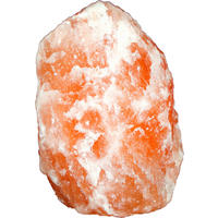 SALZSTEINLEUCHTE - Orange, Lifestyle, Stein (17/17.5/30cm) - Globo