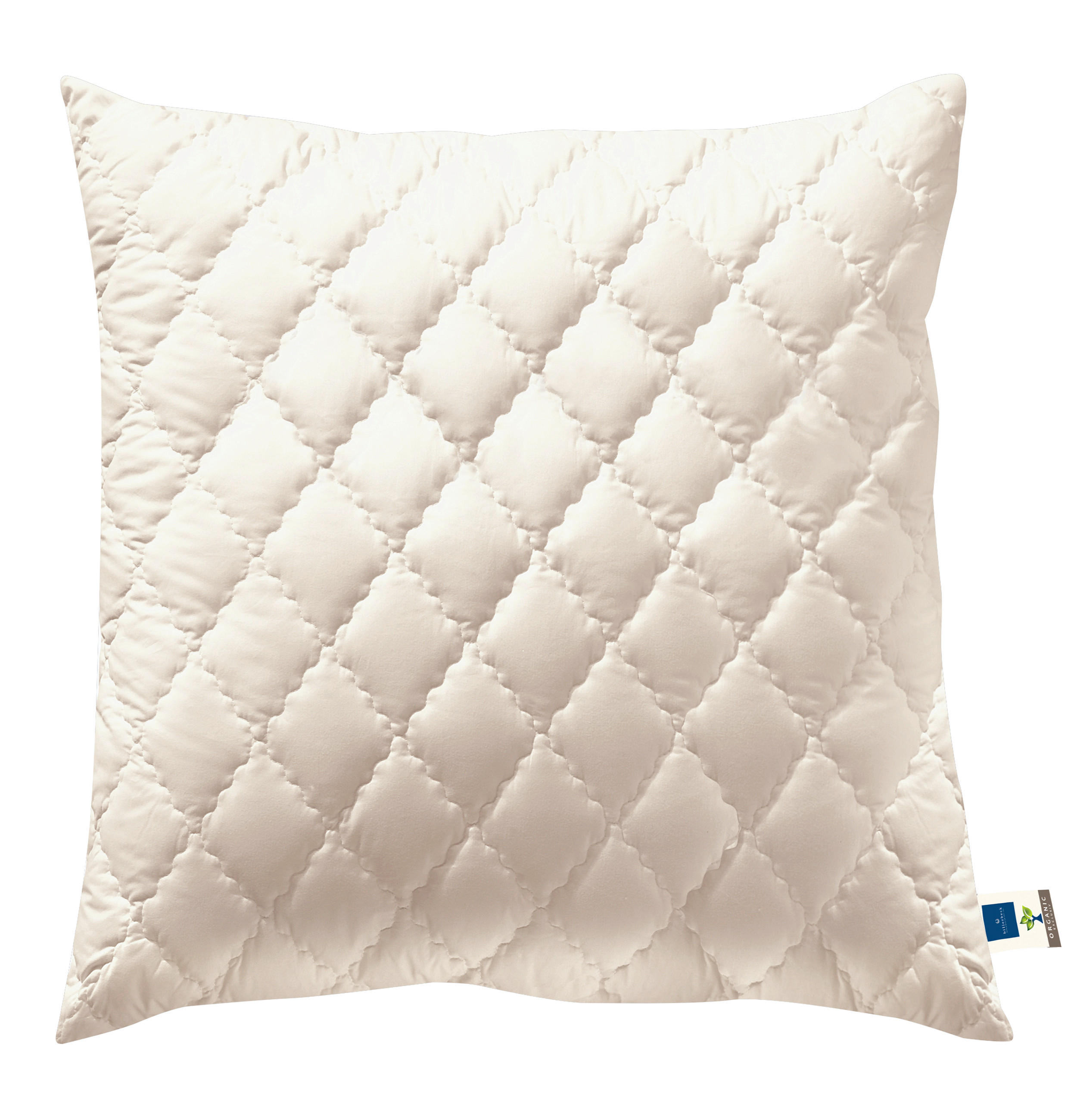 Billerbeck Kopfkissen Zirberella Wool Weiß 80x80 cm