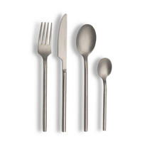 BESTECKSET Malou 16-teilig Chrom-Nickel-Molybdän Stahl  - Silberfarben, Basics, Metall - Echtwerk