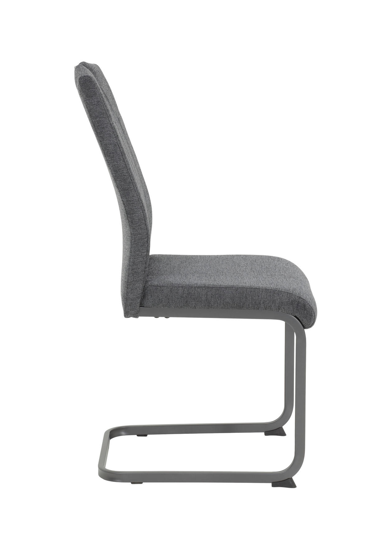 TISCHGRUPPE   - Anthrazit/Eiche Artisan, MODERN, Textil/Metall (140-220/76/90cm) - MID.YOU