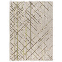 VONKAJŠÍ KOBEREC, 120/170 cm, sivá, zelená - sivá/zelená, Basics, textil (120/170cm) - Livetastic