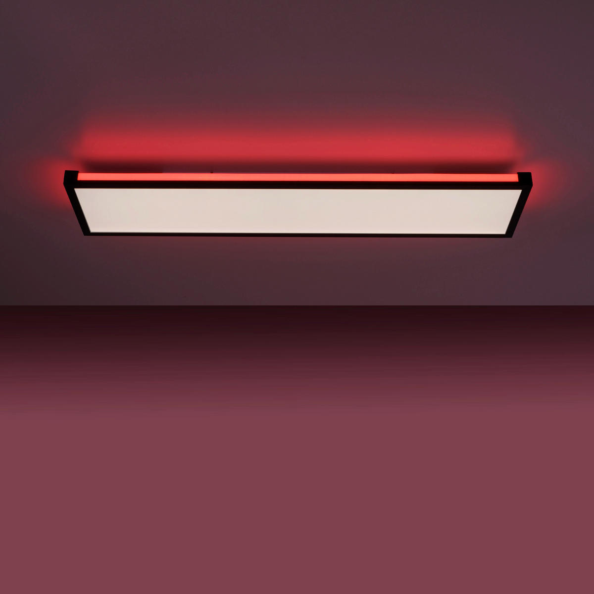 LED-PANEEL 100/25/7,1 cm  - Schwarz, Design, Kunststoff/Metall (100/25/7,1cm)