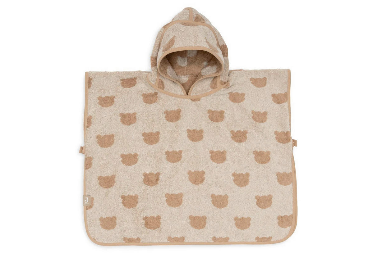 PONČO   75/75/1 cm  smeđa  Teddy Bear  - smeđa, Basics, tekstil (75/75/1cm) - JOLLEIN