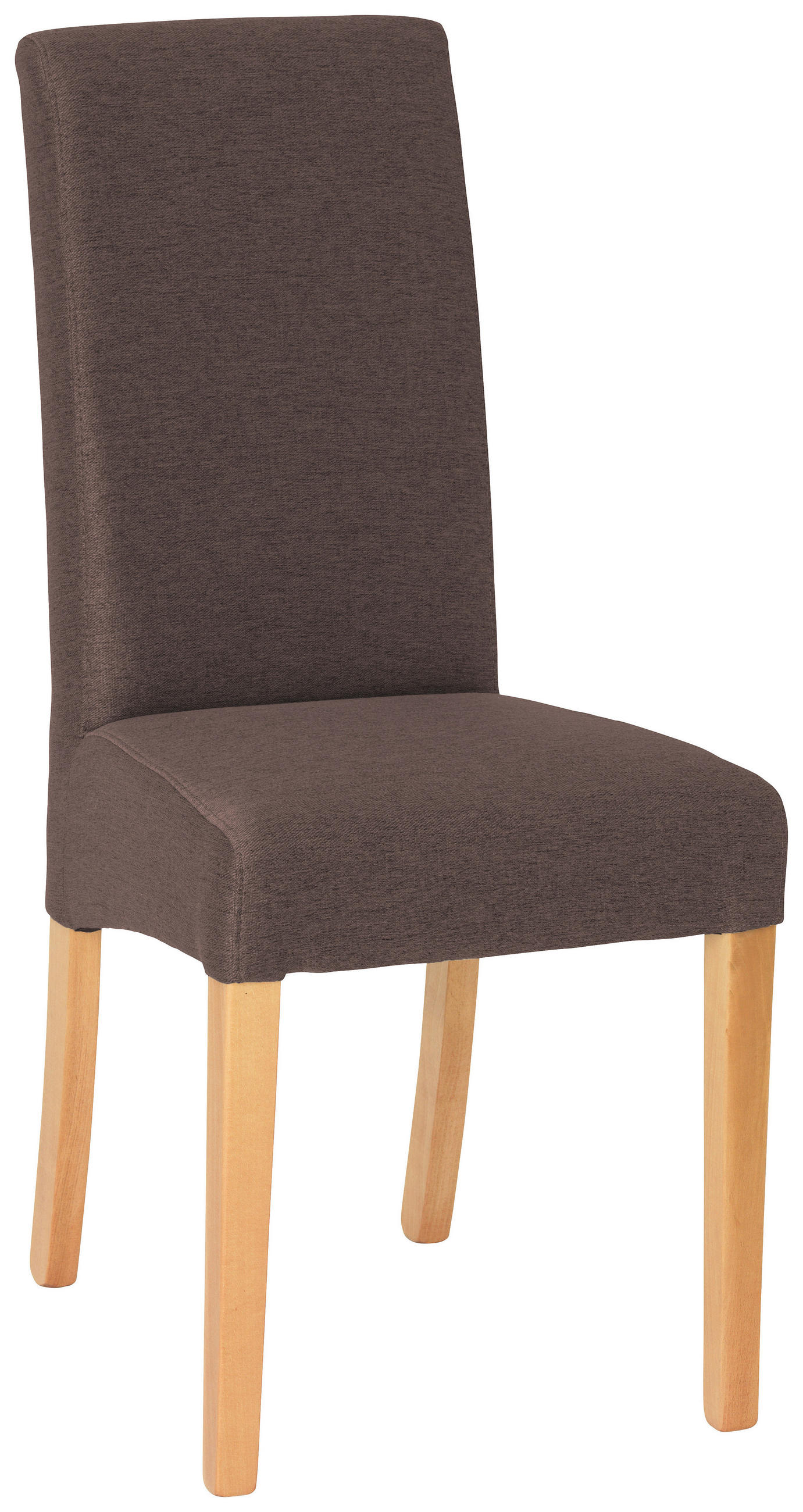 STOL, rjava - barve bukve/rjava, Konvencionalno, les (42/95/57cm) - Carryhome