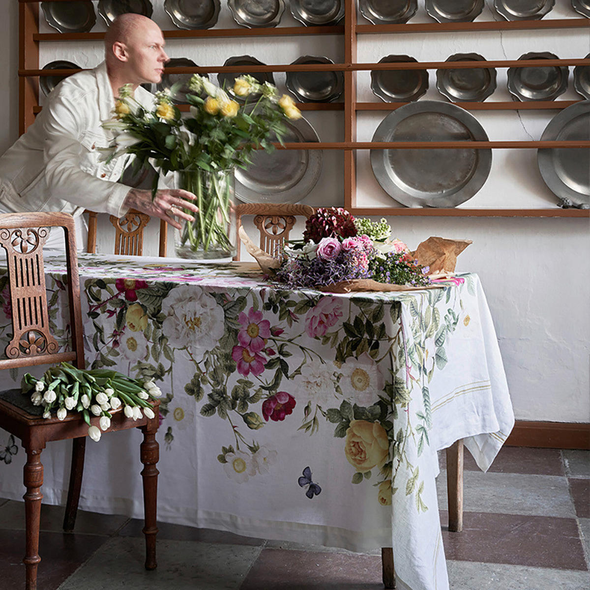 TISCHDECKE 145/220 cm  - Hellrosa, Basics, Textil (145/220cm)