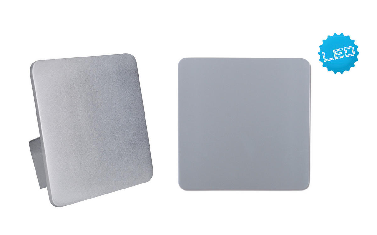 LED-WANDLEUCHTE Stan  5,5 cm  - Weiß, Basics, Metall (5,5cm) - Näve