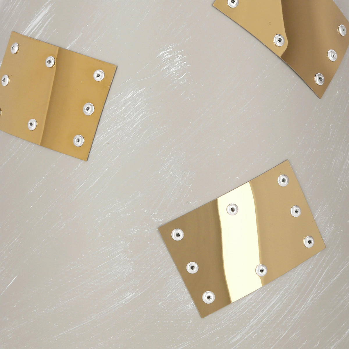 PENDELLEUCHTE 25/25/135 cm  - Goldfarben/Grau, Design, Metall (25/25/135cm)
