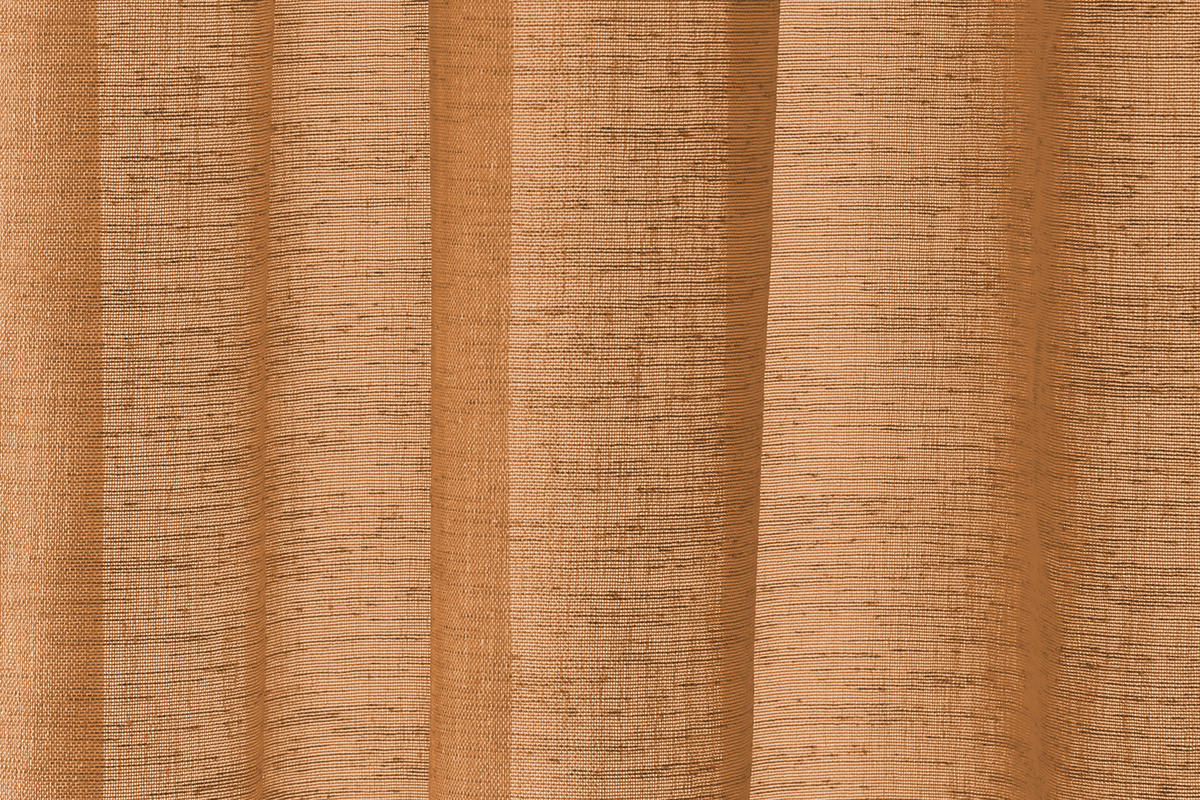 SCHLAUFENSCHAL  transparent  140/245 cm   - Braun, Basics, Textil (140/245cm)