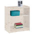 REGAL Kiefer massiv Weiß - Weiß, Design, Holz (64/72/38cm) - Carryhome REGAL Kiefer massiv Weiß - Weiß, Design, Holz (64/72/38cm) - Carryhome