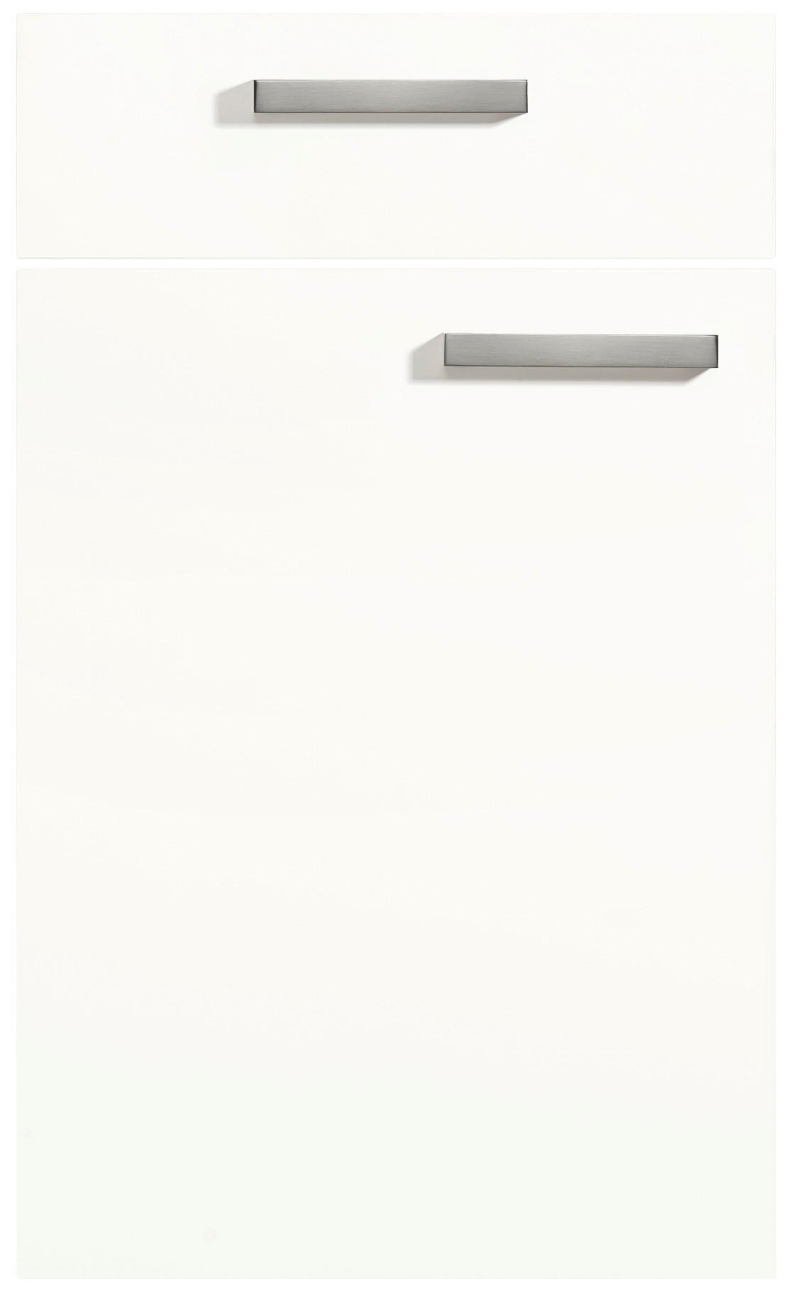 KÜCHENLEERBLOCK 360 cm   in Weiß, Eichefarben  - Edelstahlfarben/Eichefarben, Design, Holzwerkstoff/Metall (360cm) - Nolte Küchen