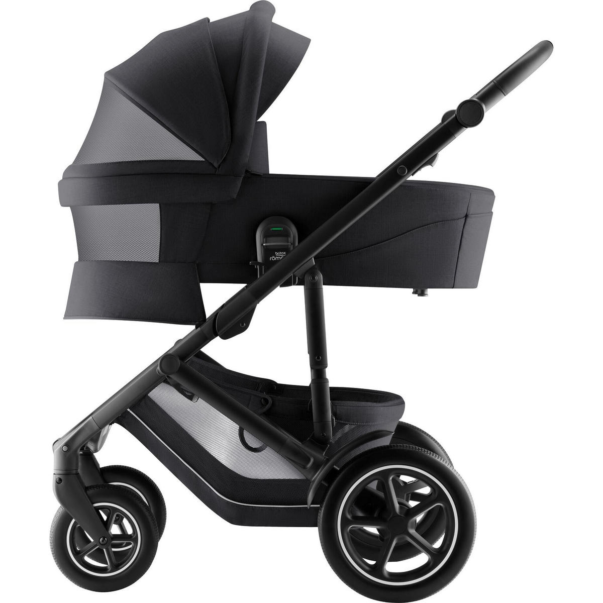 KINDERWAGEN  Smile 5Z  Carbon Black  - Schwarz/Grau, Basics, Textil/Metall (57/112/97.7cm) - Britax Römer