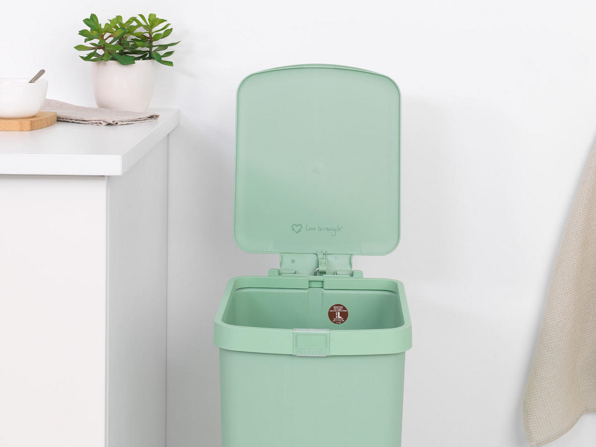 KOŠ ZA OTPAD  40 l   - zelena, Basics, plastika (28/66.6/35.2cm) - Brabantia
