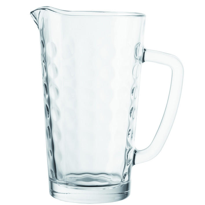 SKLENENÝ DŽBÁN  1,2 l  - číra, Design, sklo (17,00/20,00/11,50cm) - Leonardo